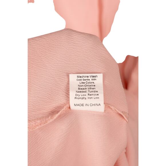 Blouse & Pant Set SIZE LARGE Sleeveless Top Pull-on Pants Pink - Picture 6 of 9